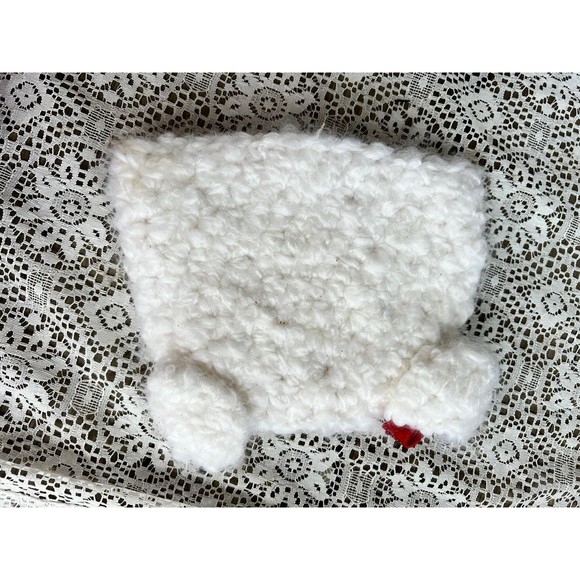 Hello Kitty baby beanie, Hello Kitty newborn photography prop - Picture 3 of 3